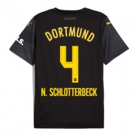 Muški Nogometni Dres Borussia Dortmund Nico Schlotterbeck #4 Gostujuci 2024-25 Kratak Rukav